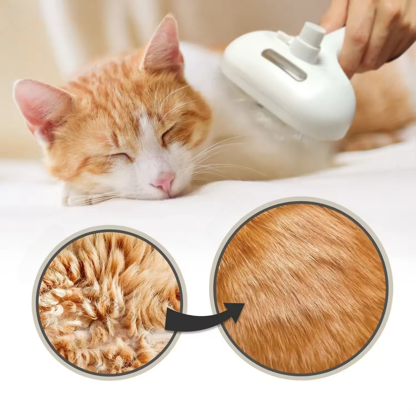 FurAway™ brosse aux huiles essentielles