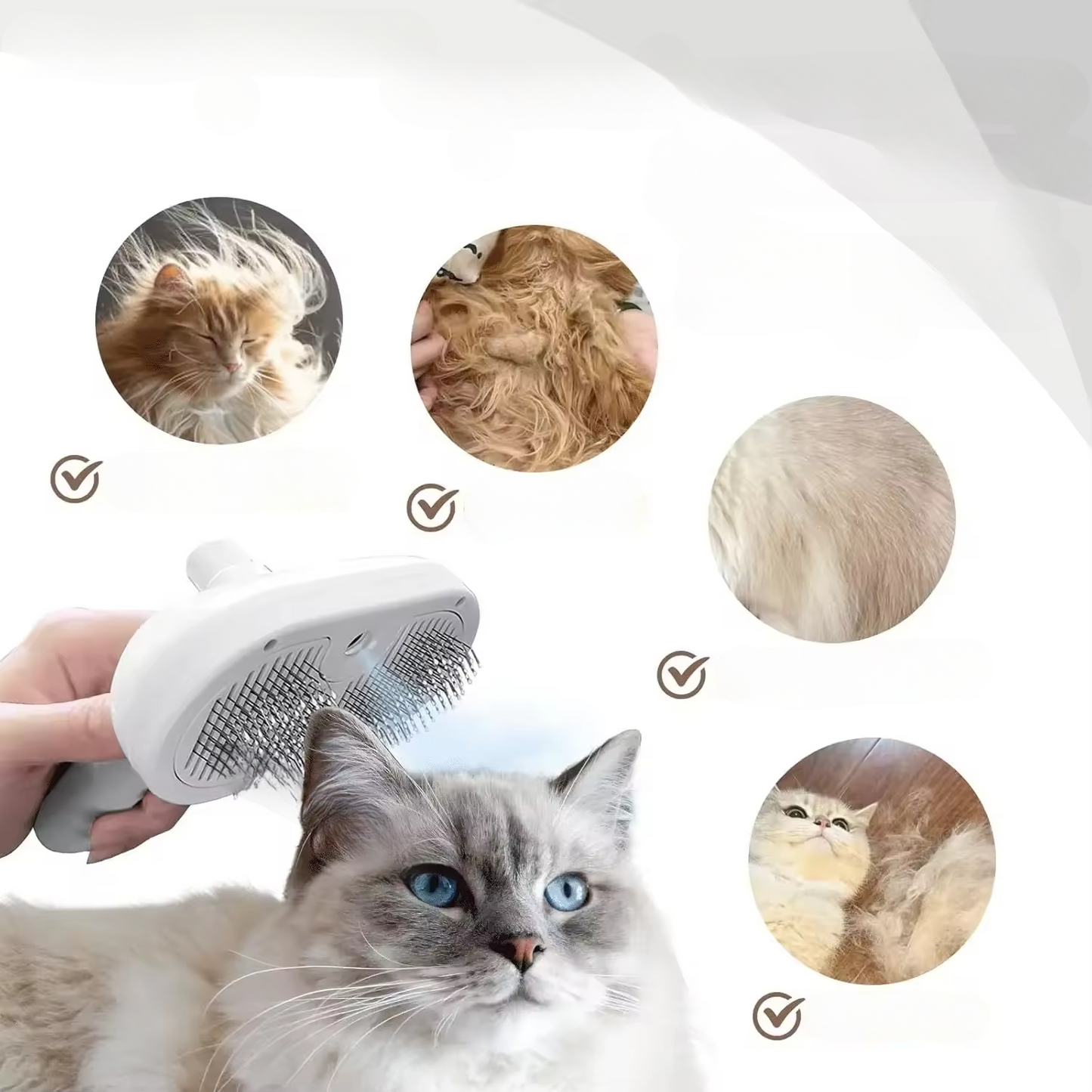 FurAway™ brosse aux huiles essentielles